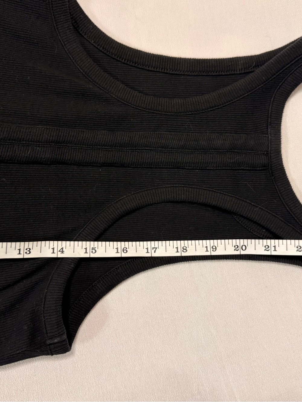 Modern Citizen Black Ribbed Racerback Tank Top Small - Picture 7 of 8